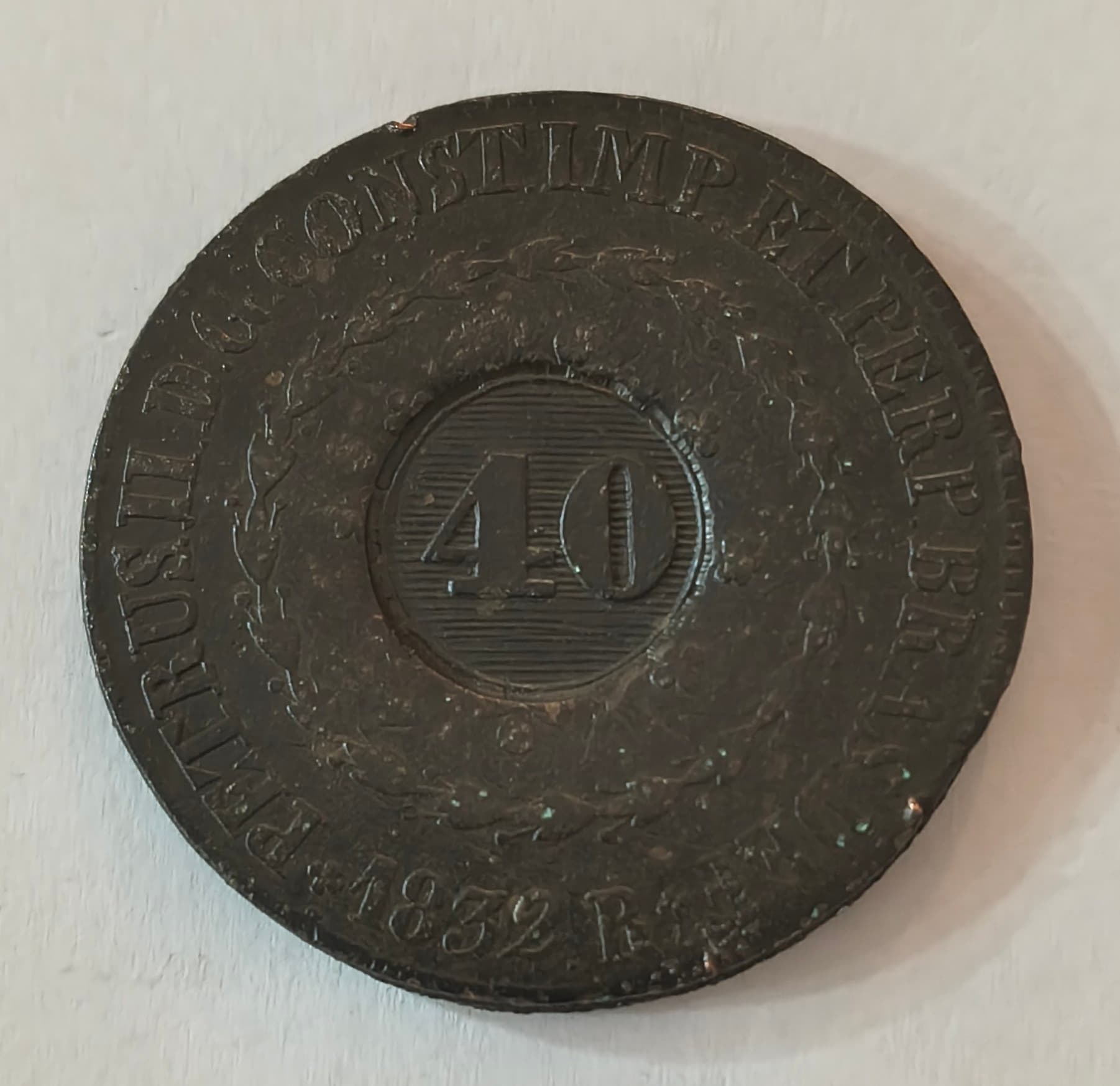 C755 - 80 REIS 1832R CAR. DE 40 - MBC.