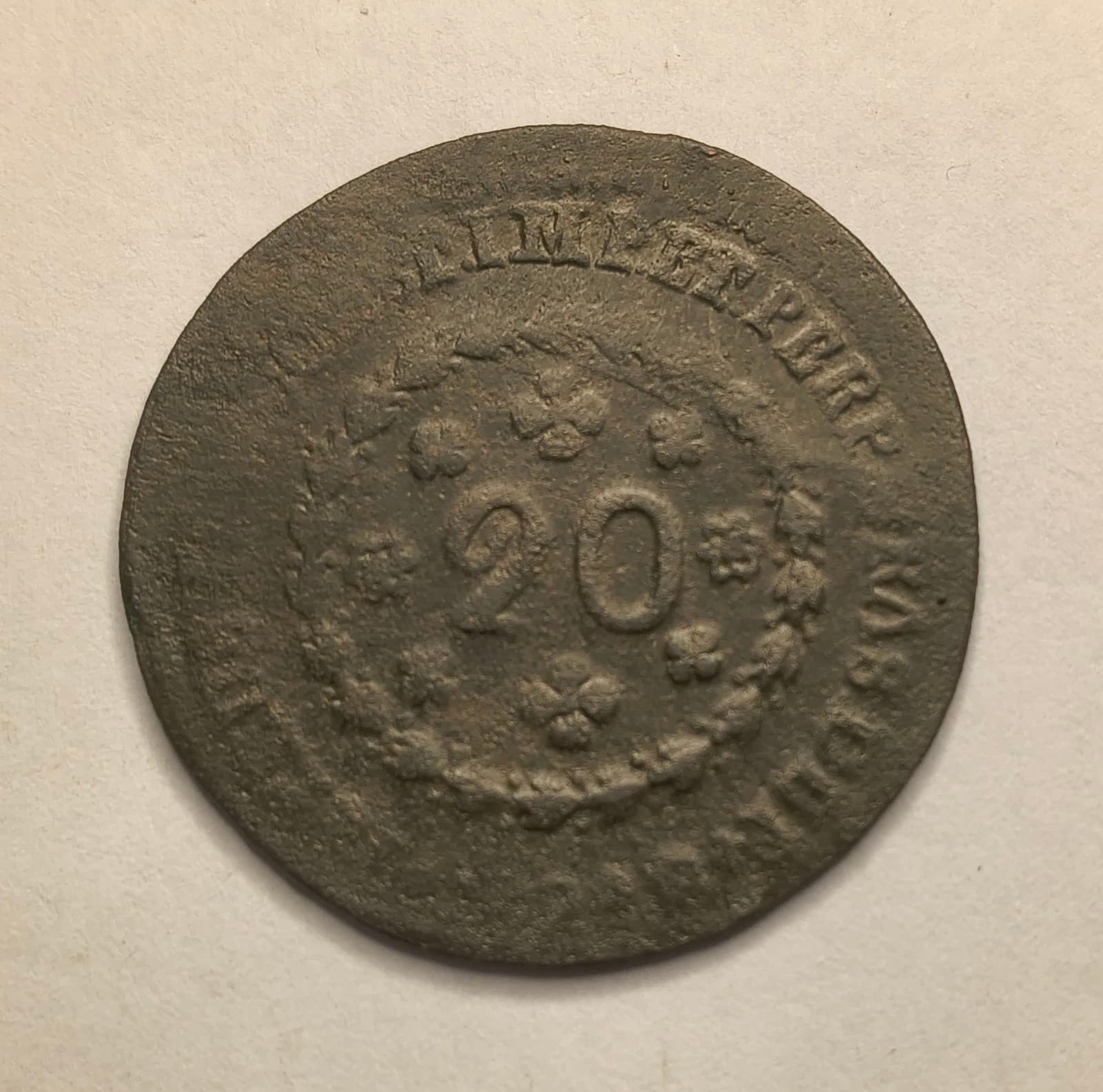 C584 - 20 REIS 1828R - BC.