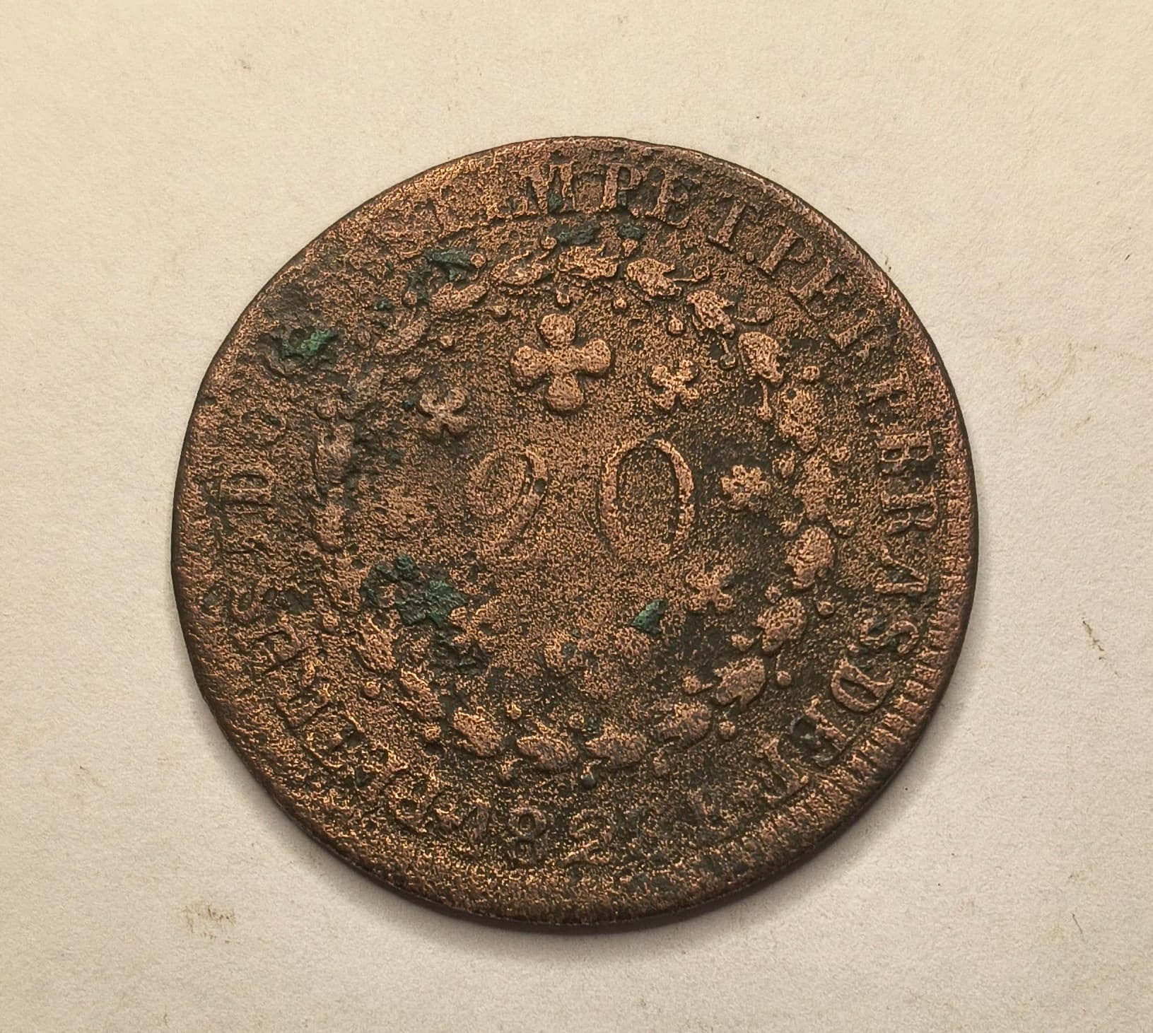 C635 - 20 REIS 1828B - BC/MBC.