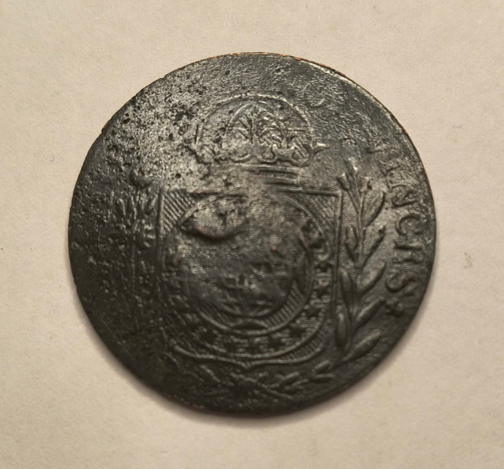 C713 - 40 REIS 1828C CARIMBO DE 10 CABANO - MBC. - Imagem 2