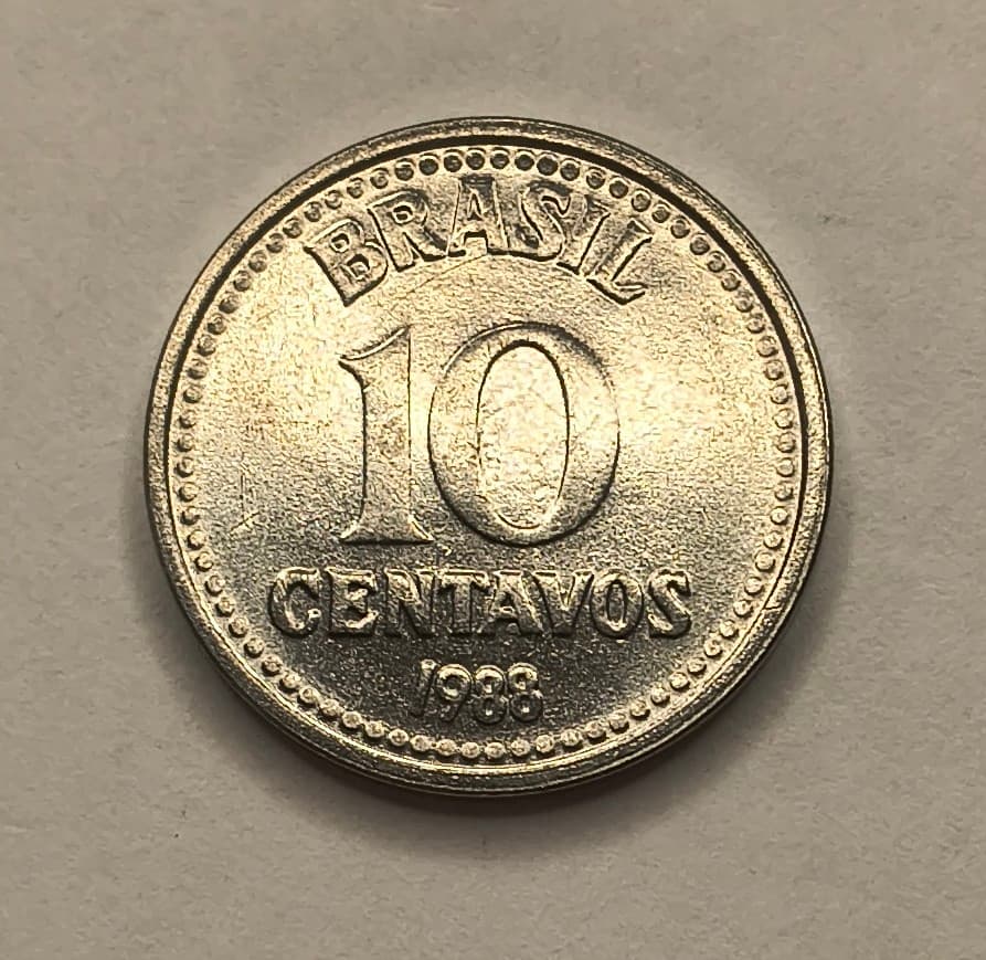 V388 - 10 CENTAVOS 1988 - S/FC.