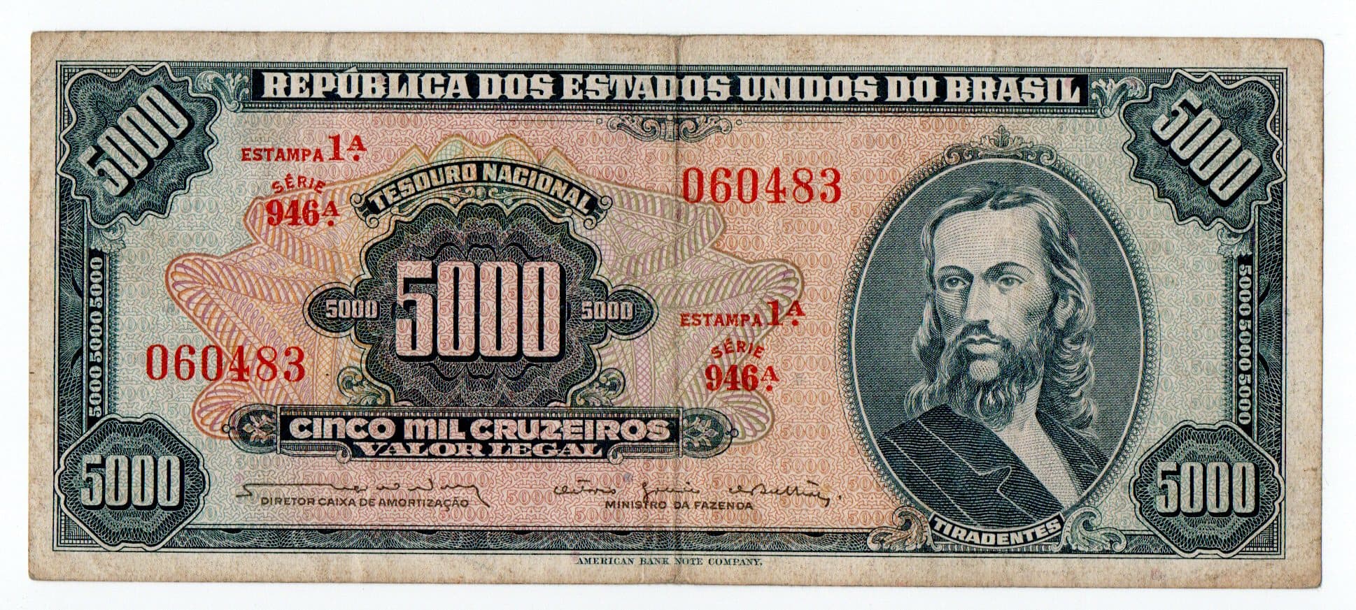 C058 - 5000 CRUZEIROS - 1964