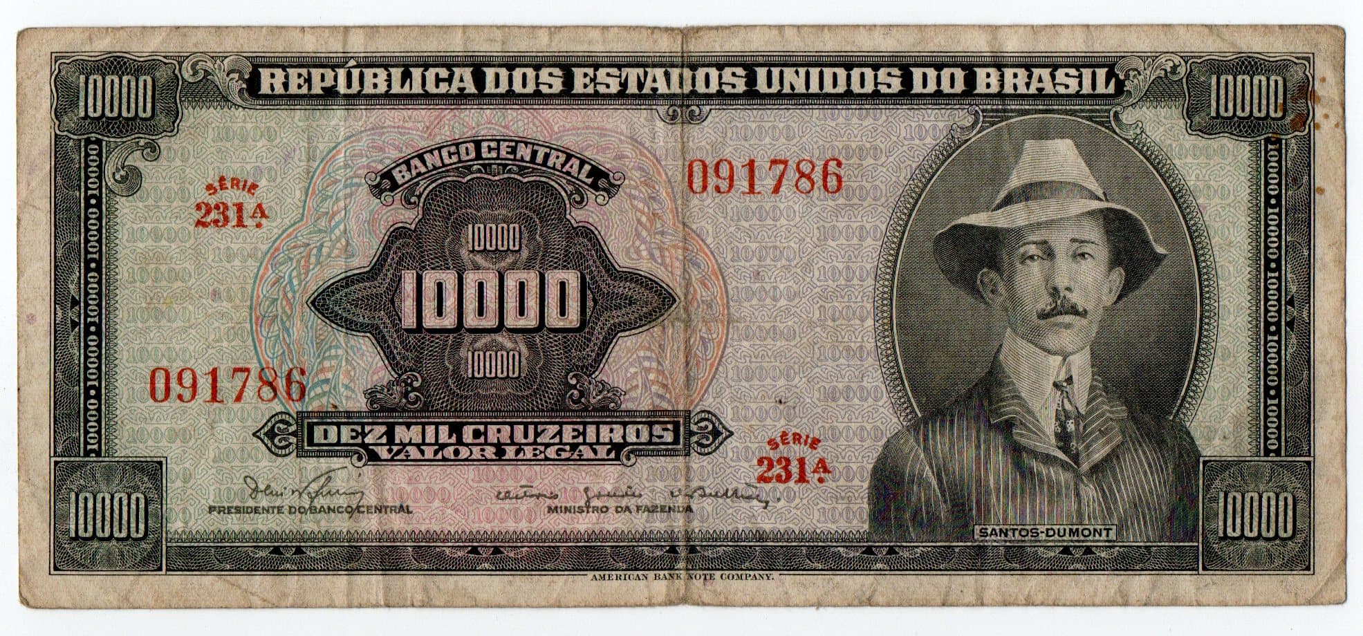 C060 - 10.000 CRUZEIROS - 1966