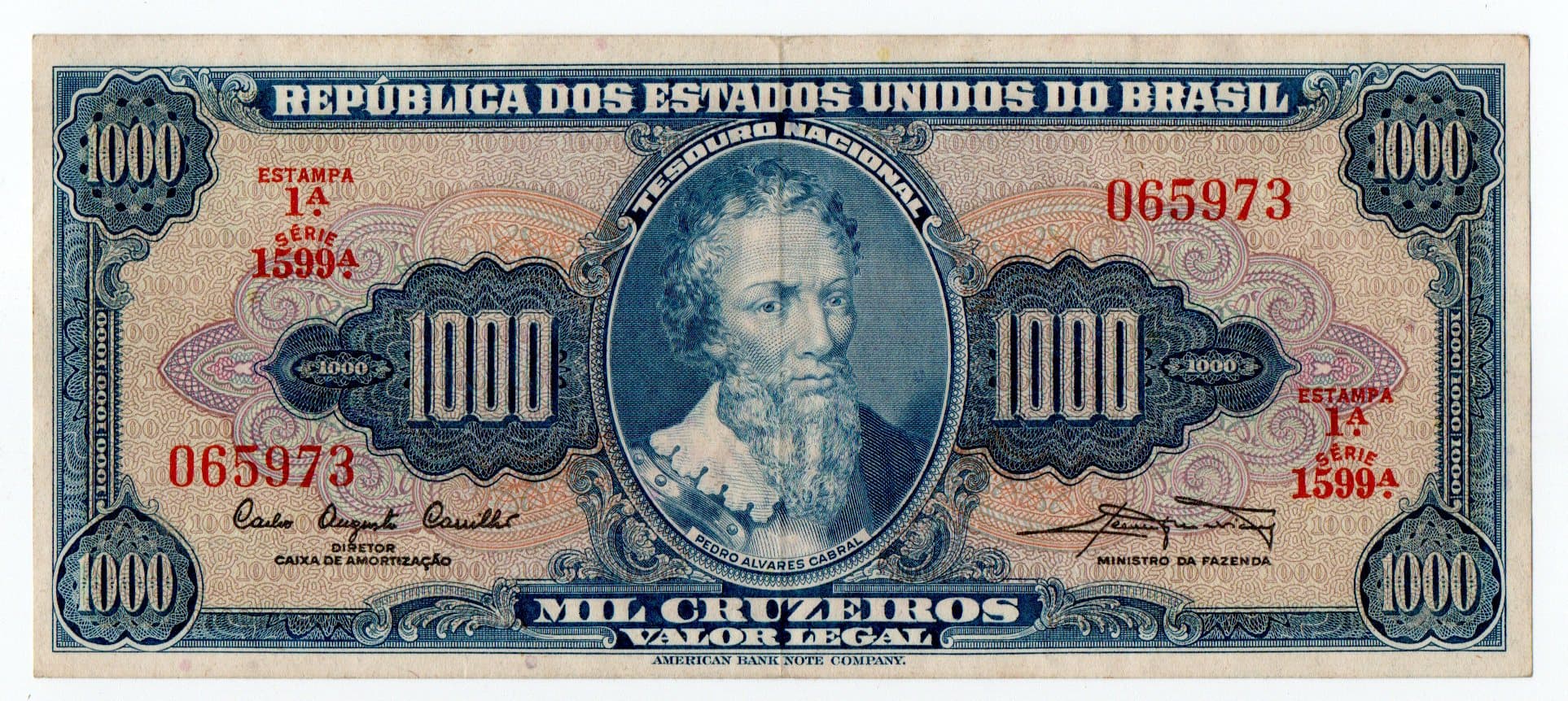 C054 - 1000 CRUZEIROS - 1961