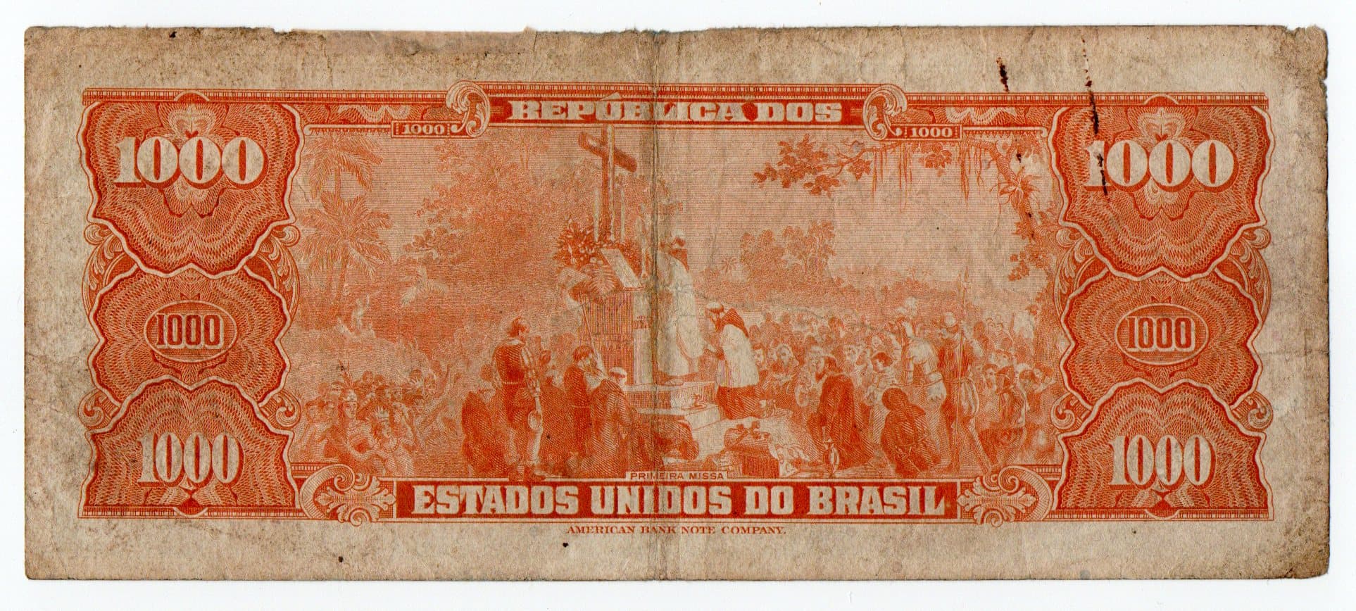 C053 - 1000 CRUZEIROS - 1959 - Imagem 2