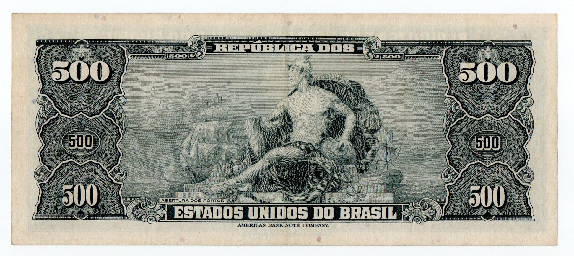 C047 - 500 CRUZEIROS - 1962 - Imagem 2