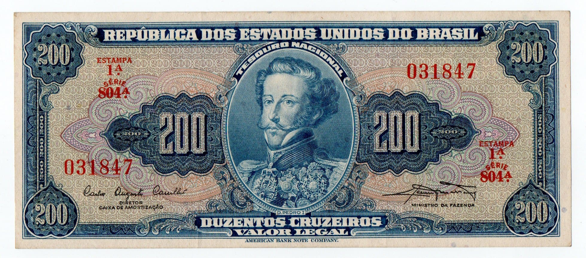 C041 - 200 CRUZEIROS - 1961
