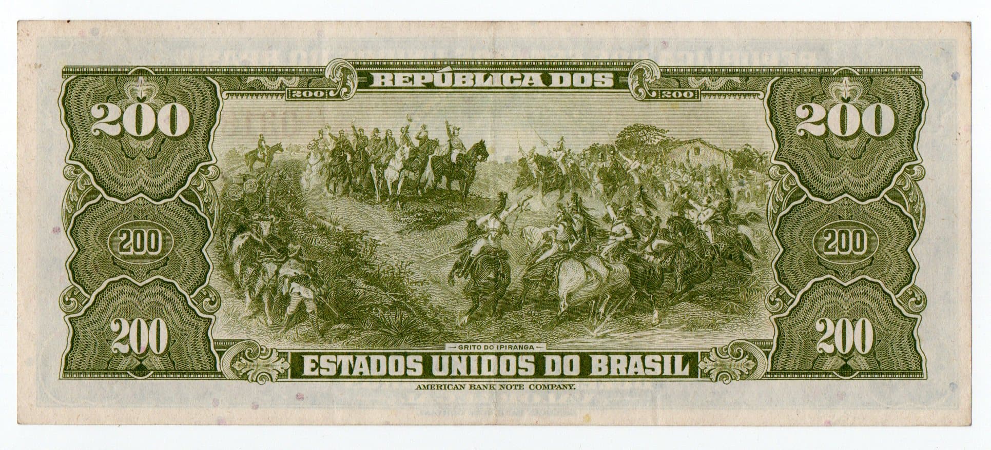 C041 - 200 CRUZEIROS - 1961 - Imagem 2