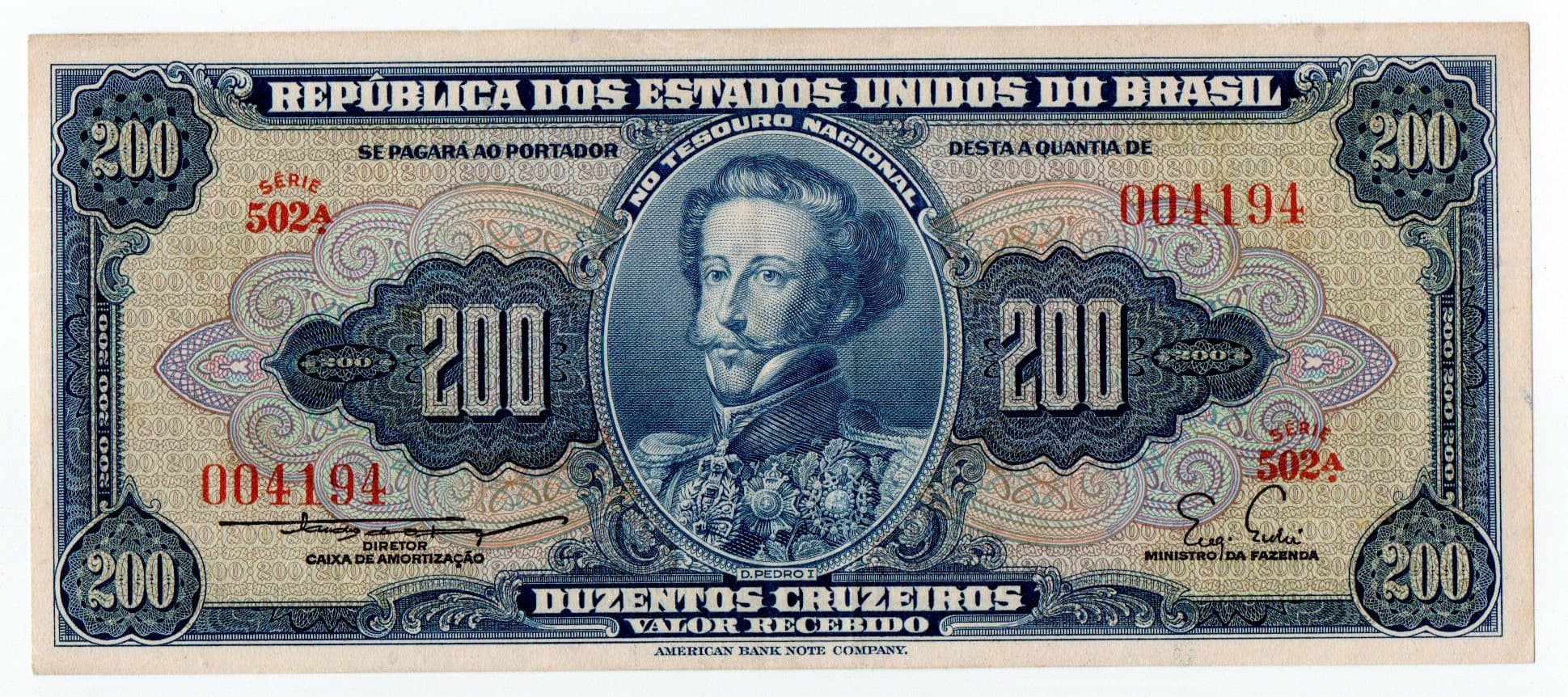 C038 - 200 CRUZEIROS - 1955