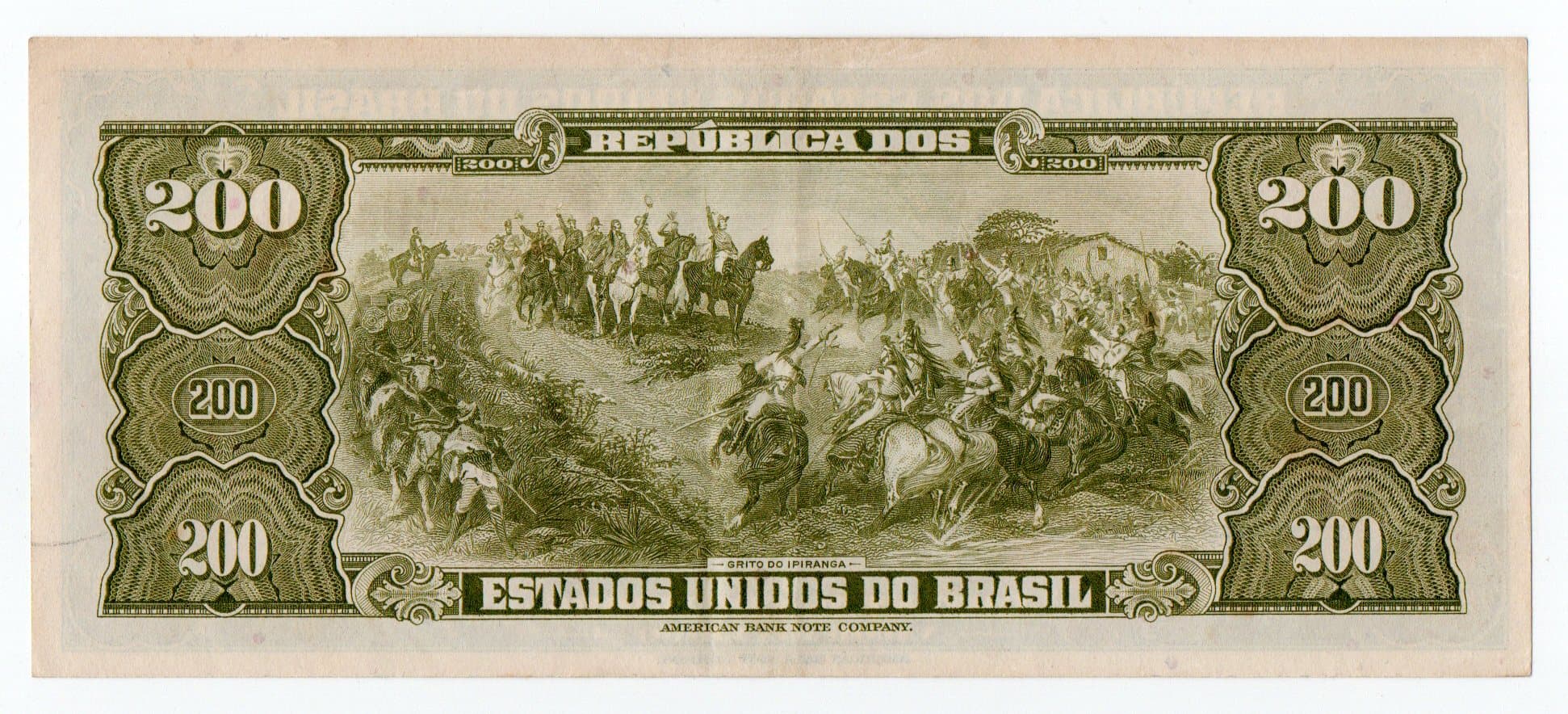 C038 - 200 CRUZEIROS - 1955 - Imagem 2