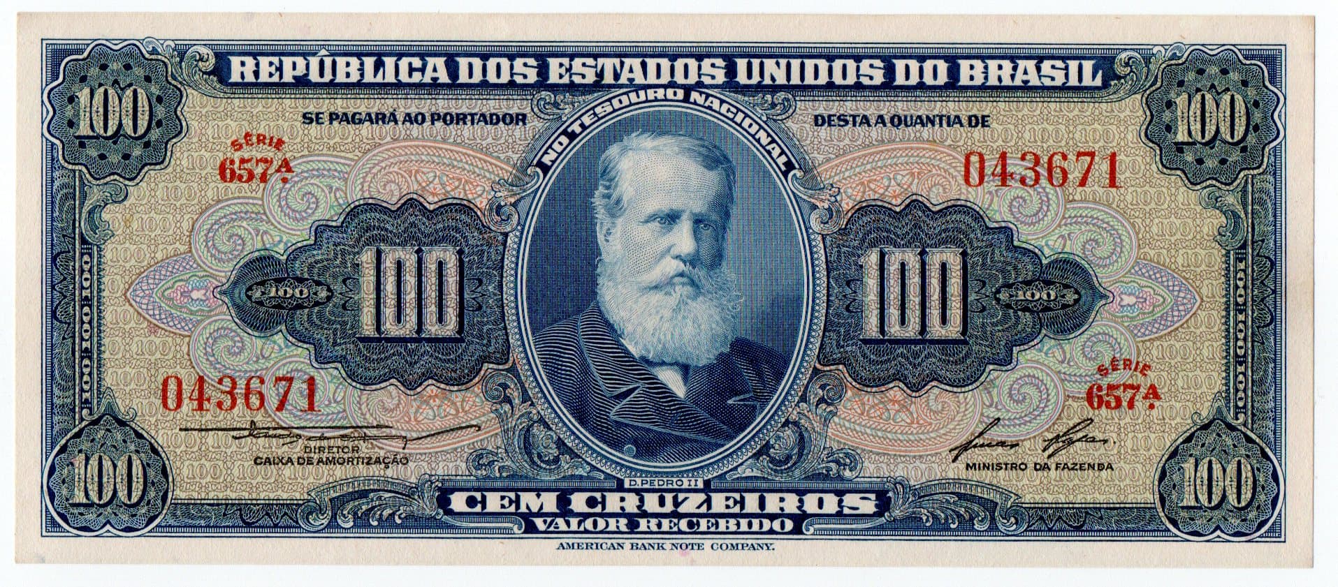 C032 - 100 CRUZEIROS - 1958