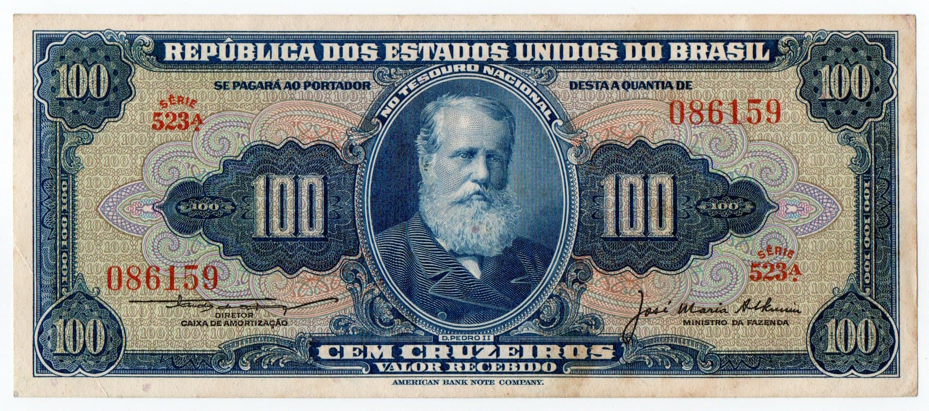 C031 - 100 CRUZEIROS - 1956