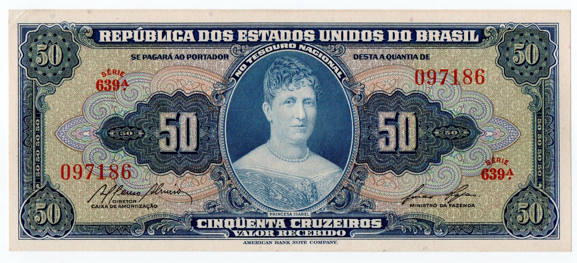 C027 - 50 CRUZEIROS - 1959