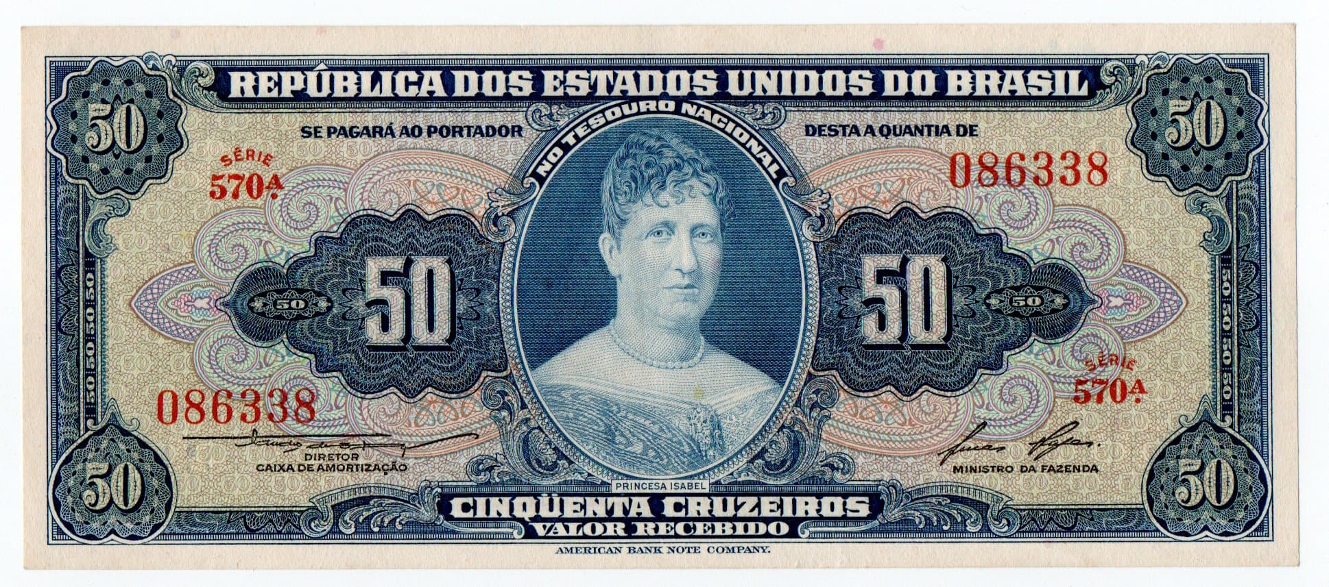 C026 - 50 CRUZEIROS - 1956