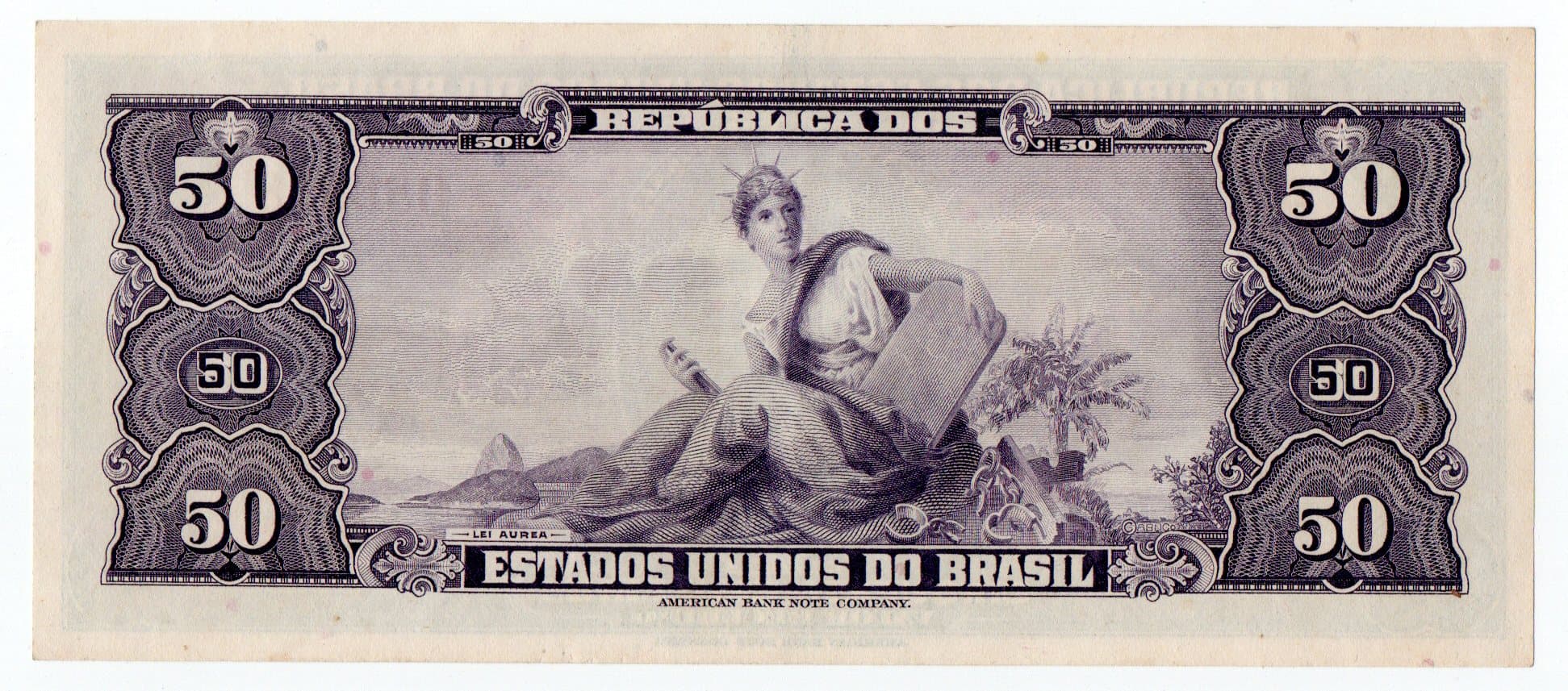 C026 - 50 CRUZEIROS - 1956 - Imagem 2