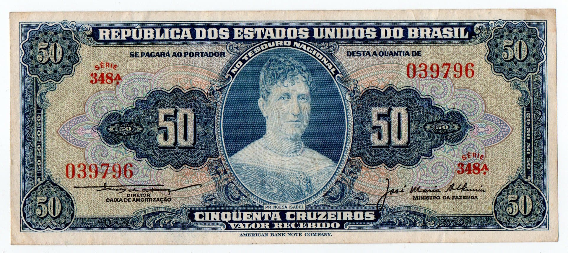 C025 - 50 CRUZEIROS - 1956
