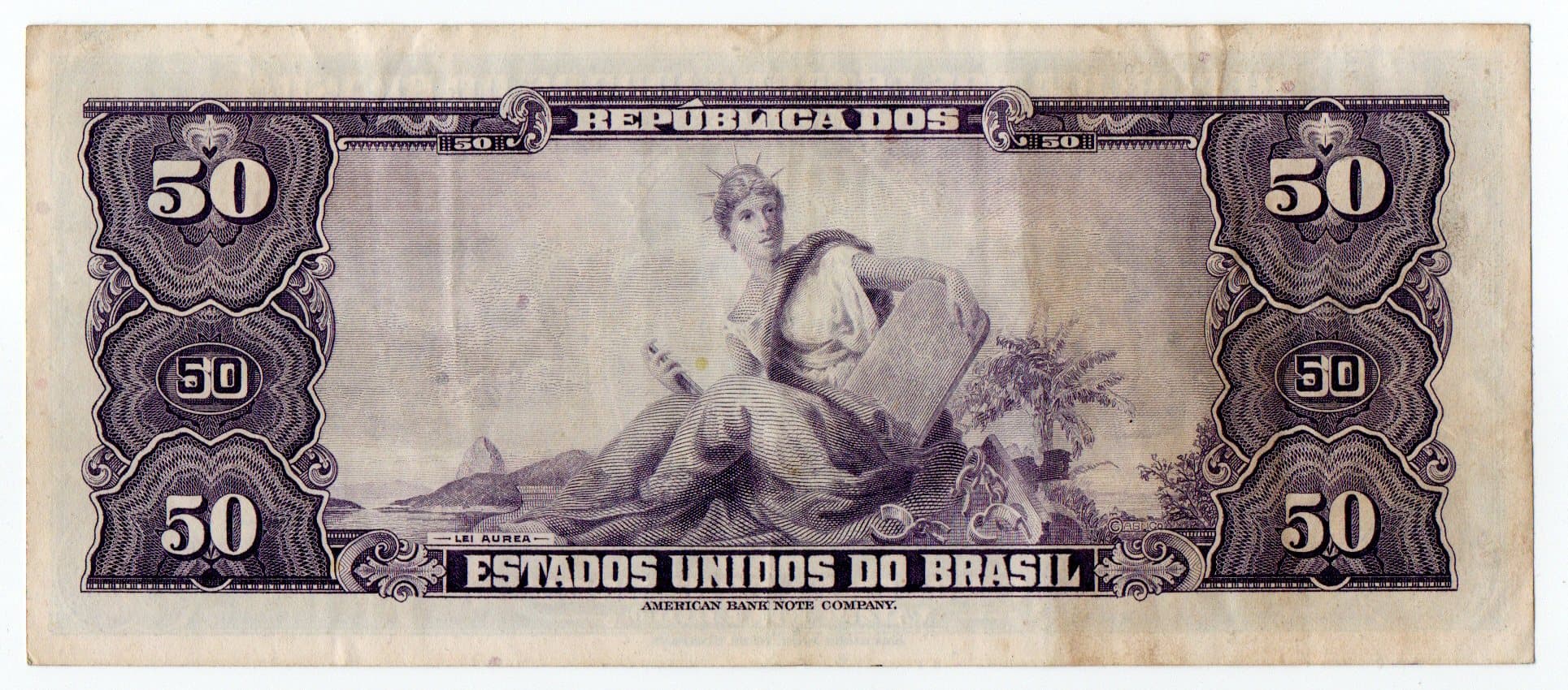 C025 - 50 CRUZEIROS - 1956 - Imagem 2