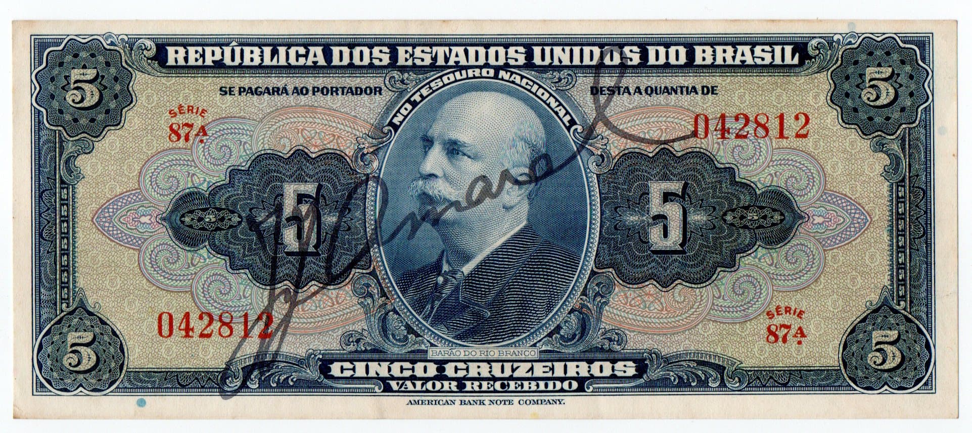 C017 - 5 CRUZEIROS - 1943