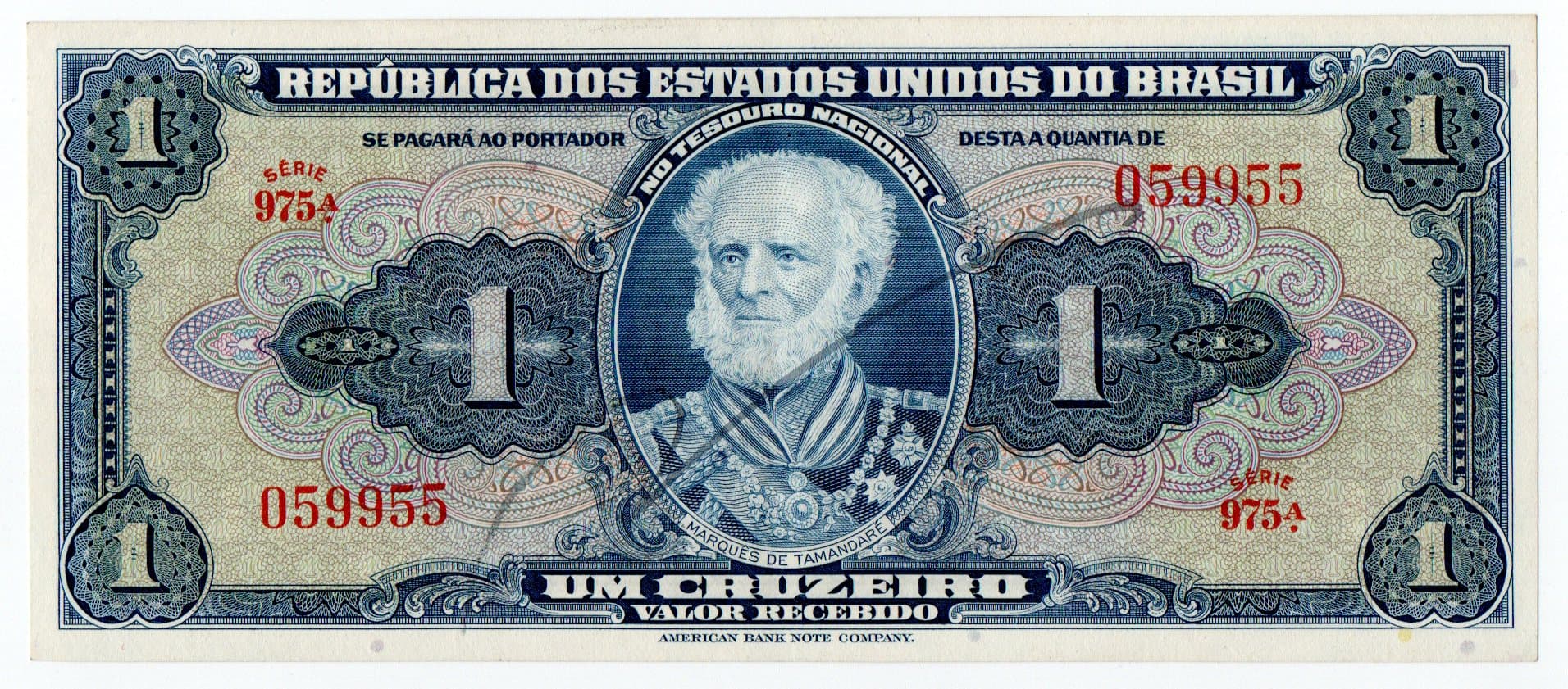 C009 - 1 CRUZEIRO - 1944