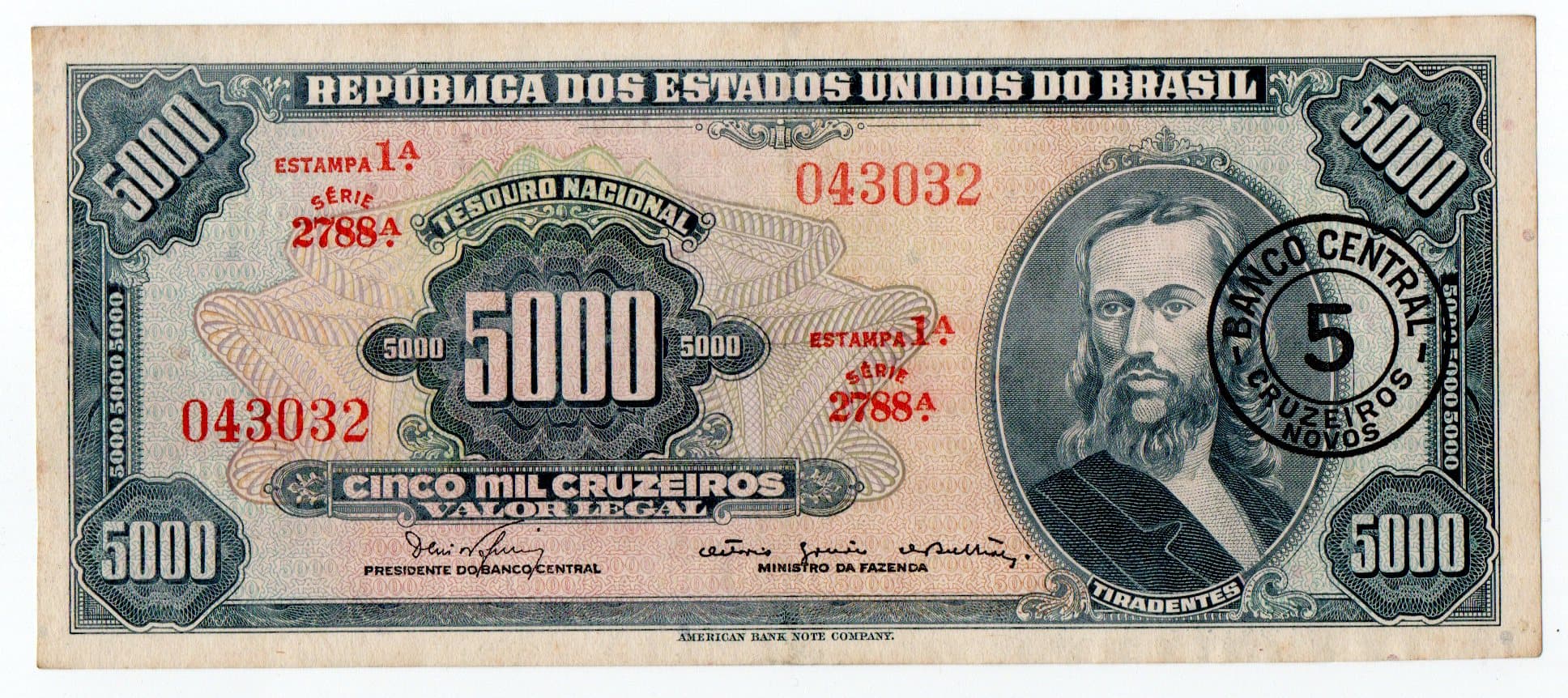 C123 - 5 CRUZEIROS NOVOS - 1967 
