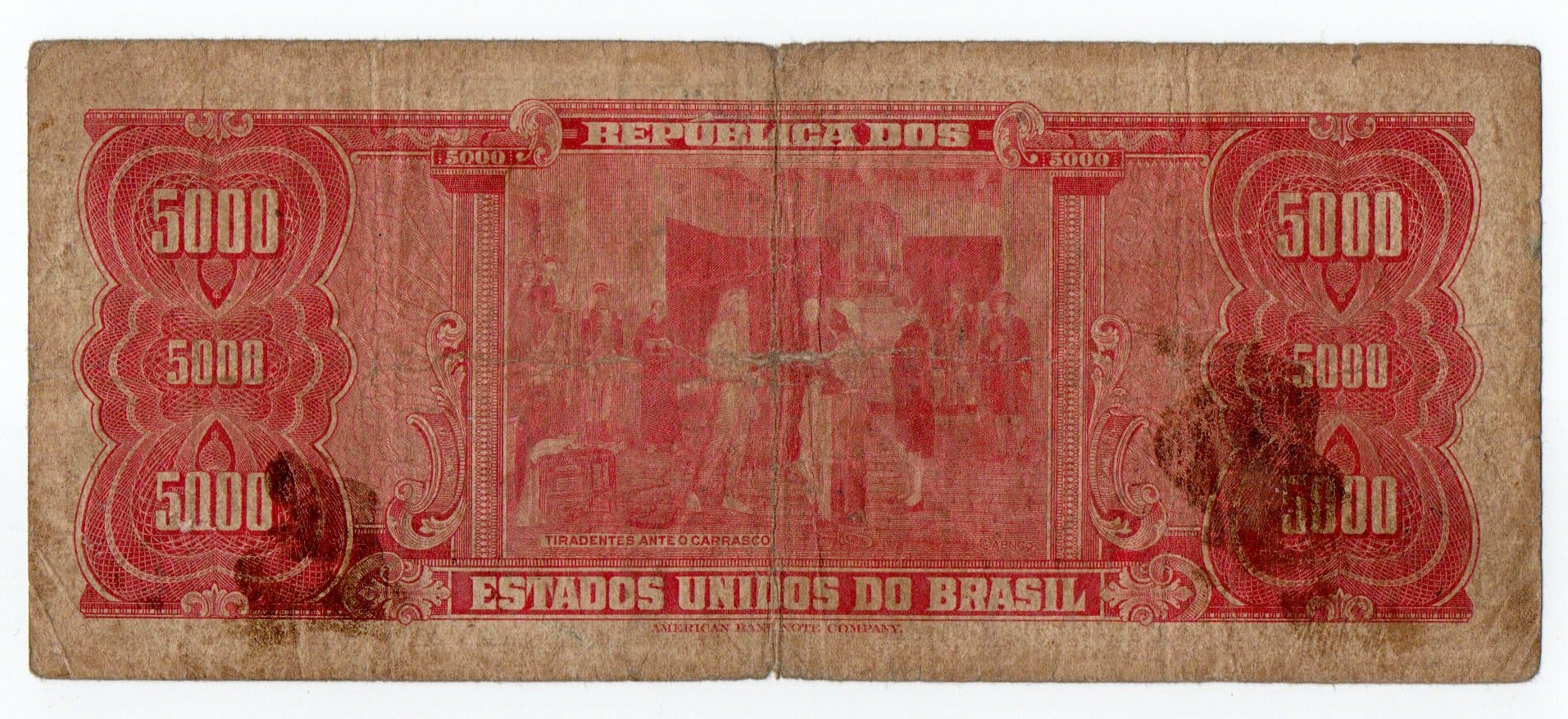 C123 - 5 CRUZEIROS NOVOS - 1967 - Imagem 2
