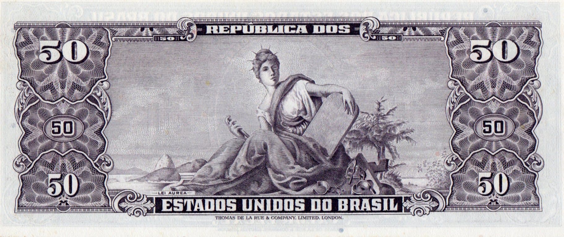 C093 - 50 CRUZEIROS - 1963 - Imagem 2