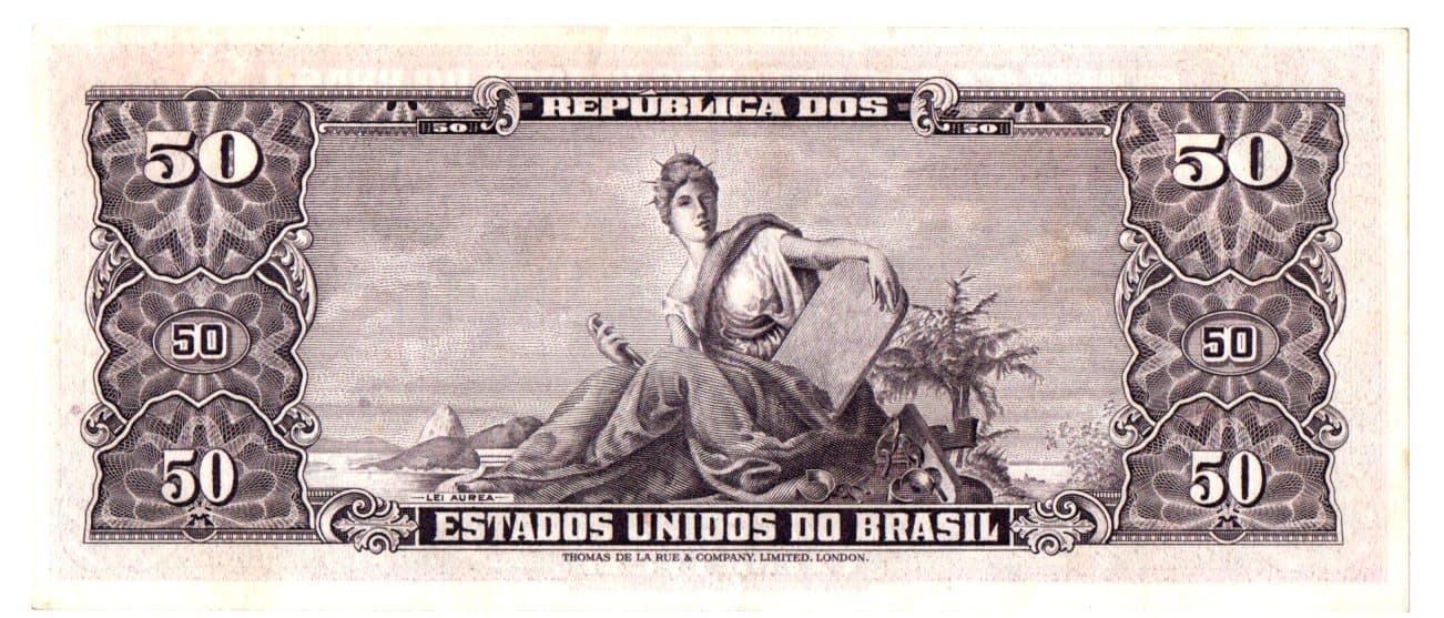 C093 - 50 CRUZEIROS - 1963 - Imagem 2