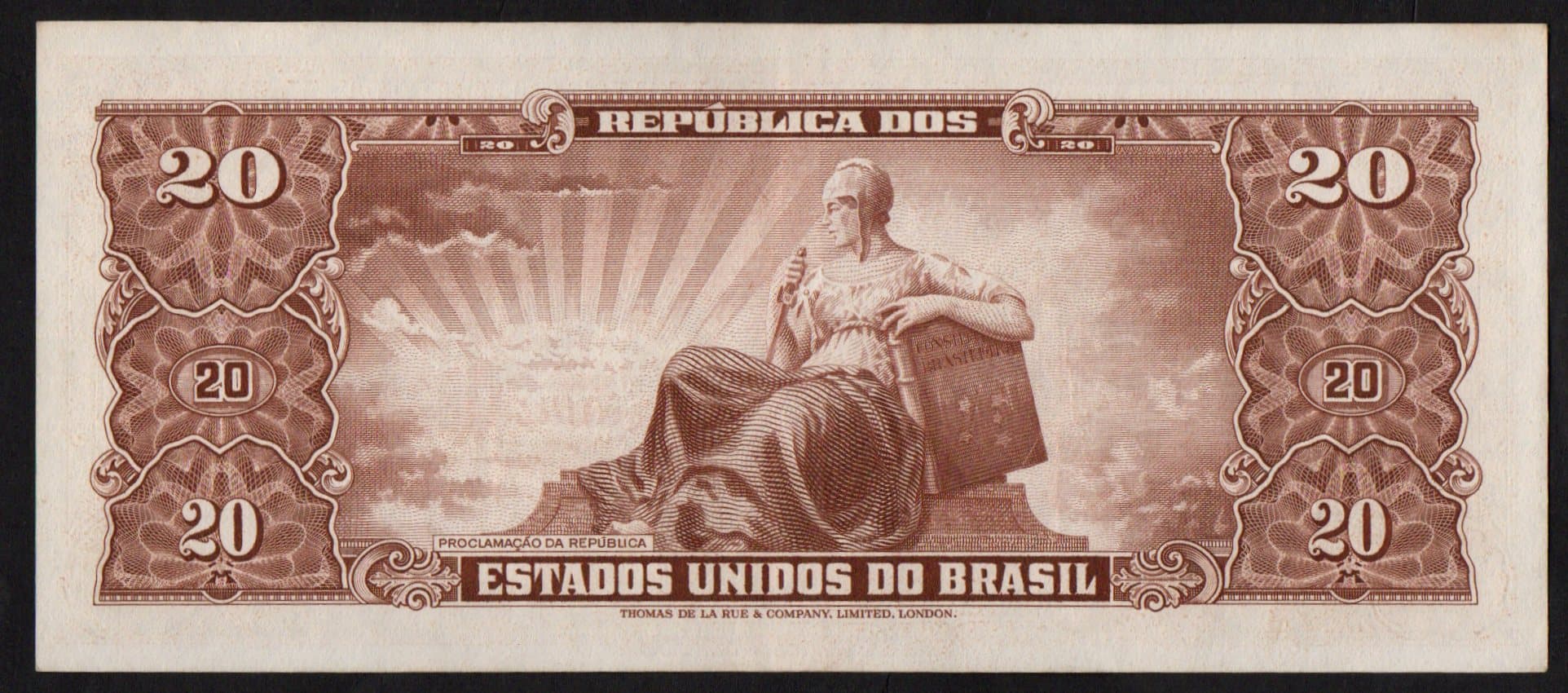 C084 - 20 CRUZEIROS - 1955 - Imagem 2