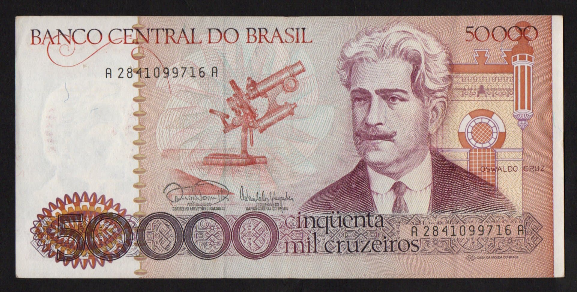 C174 - 50.000 CRUZEIROS - 1985