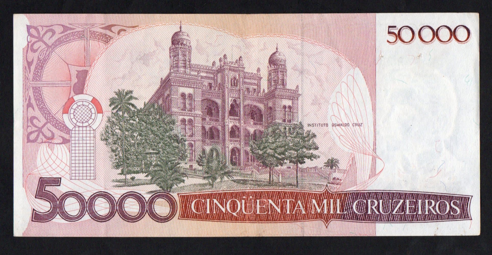 C174 - 50.000 CRUZEIROS - 1985 - Imagem 2
