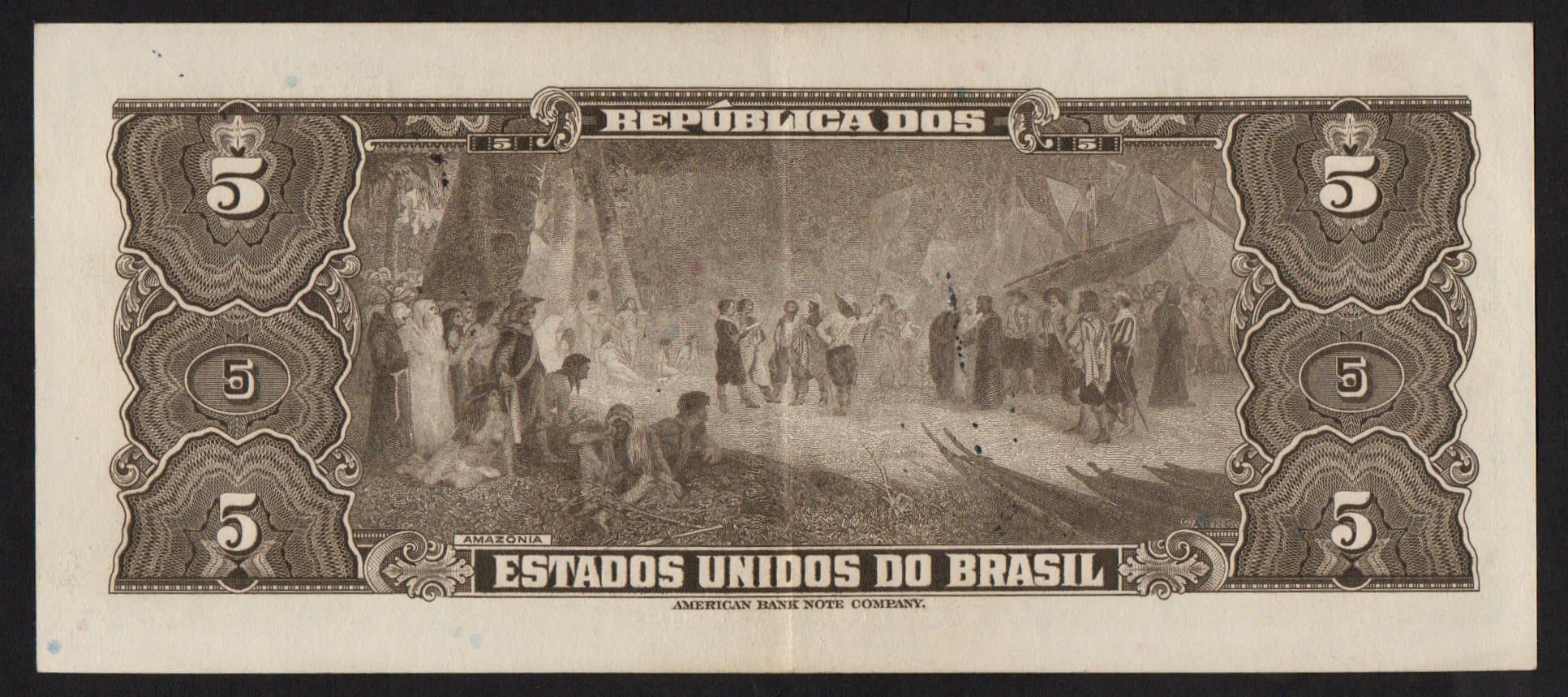 C017 - 5 CRUZEIROS - 1943 - Imagem 2