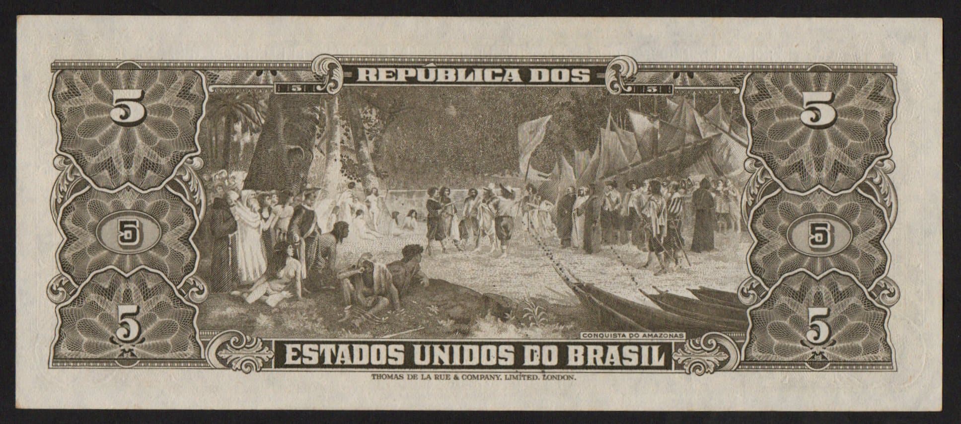 C065 - 5 CRUZEIROS - 1950 - Imagem 2
