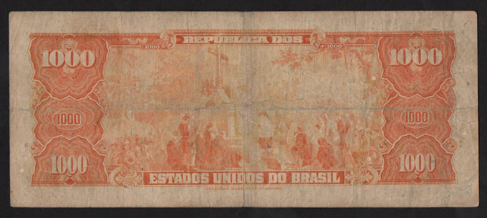 C048 - 1000 CRUZEIROS - 1943 - Imagem 2