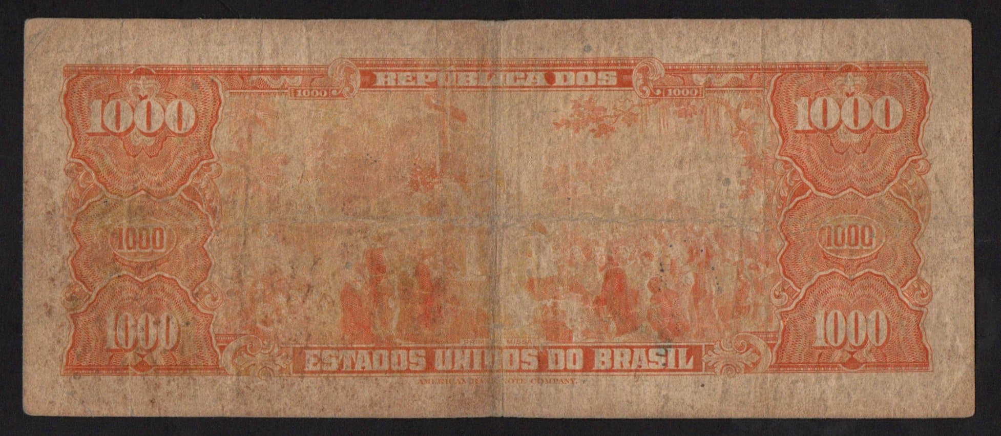 C048 - 1000 CRUZEIROS - 1943 - Imagem 2