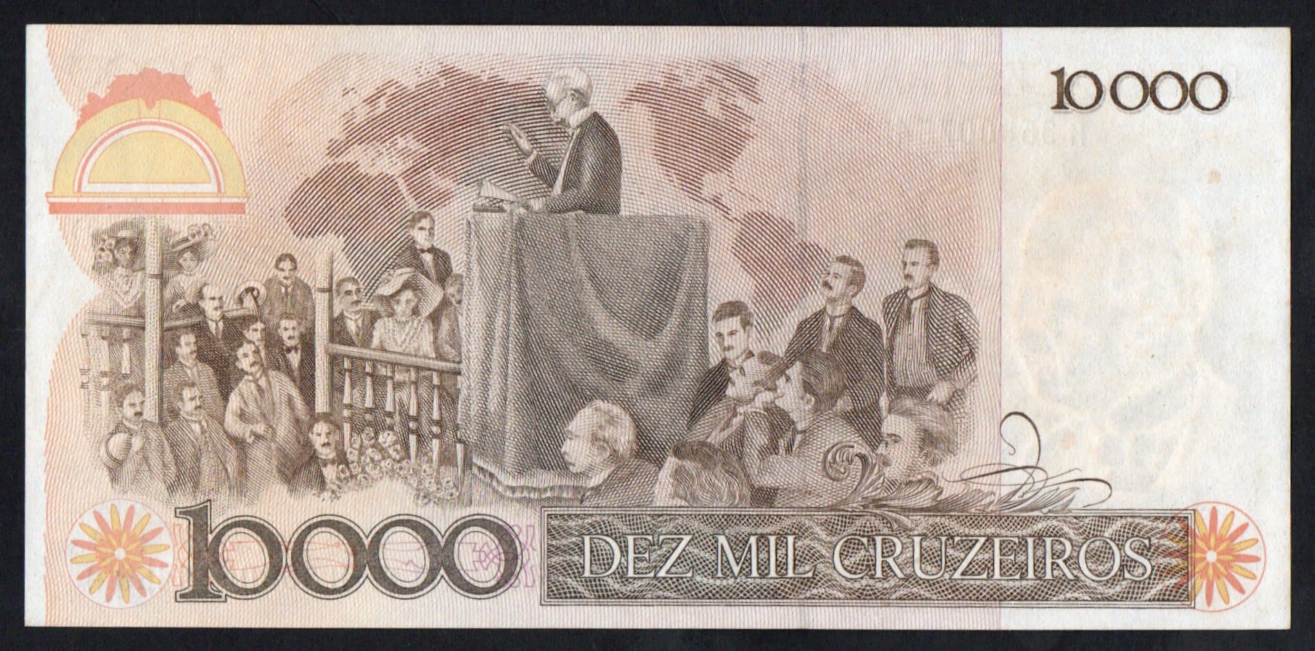 C171 - 10.000 CRUZEIROS - 1985 - Imagem 2