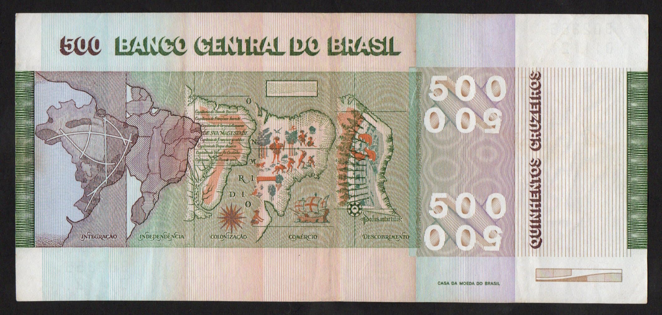 C152 - 500 CRUZEIROS - 1980 - Imagem 2
