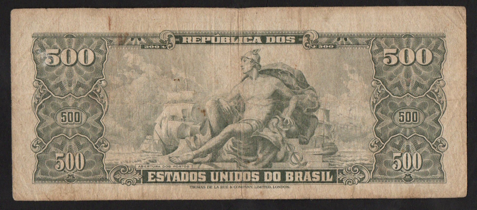 C103 - 500 CRUZEIROS - 1960 - Imagem 2