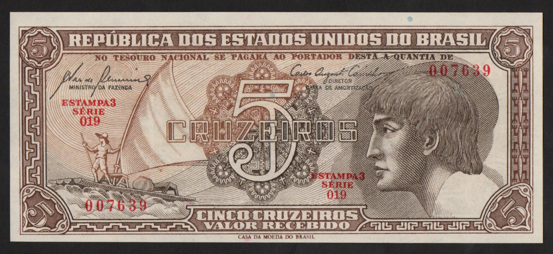 C111 - 5 CRUZEIROS - 1961
