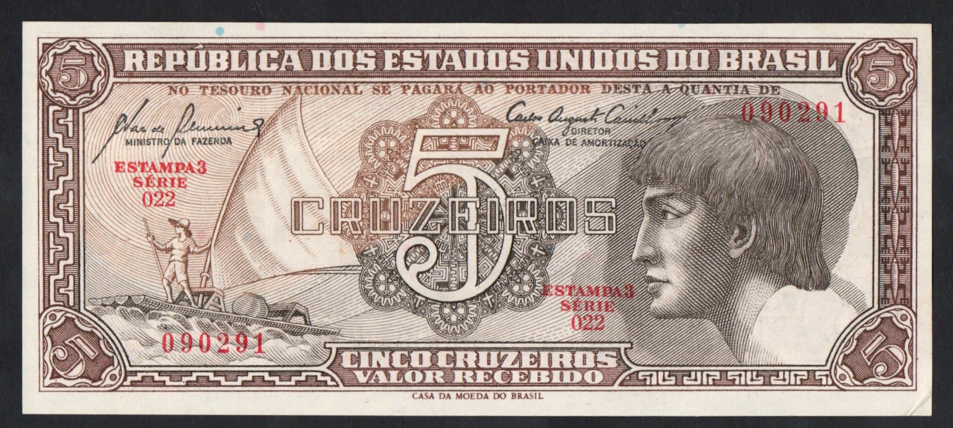 C111 - 5 CRUZEIROS - 1961