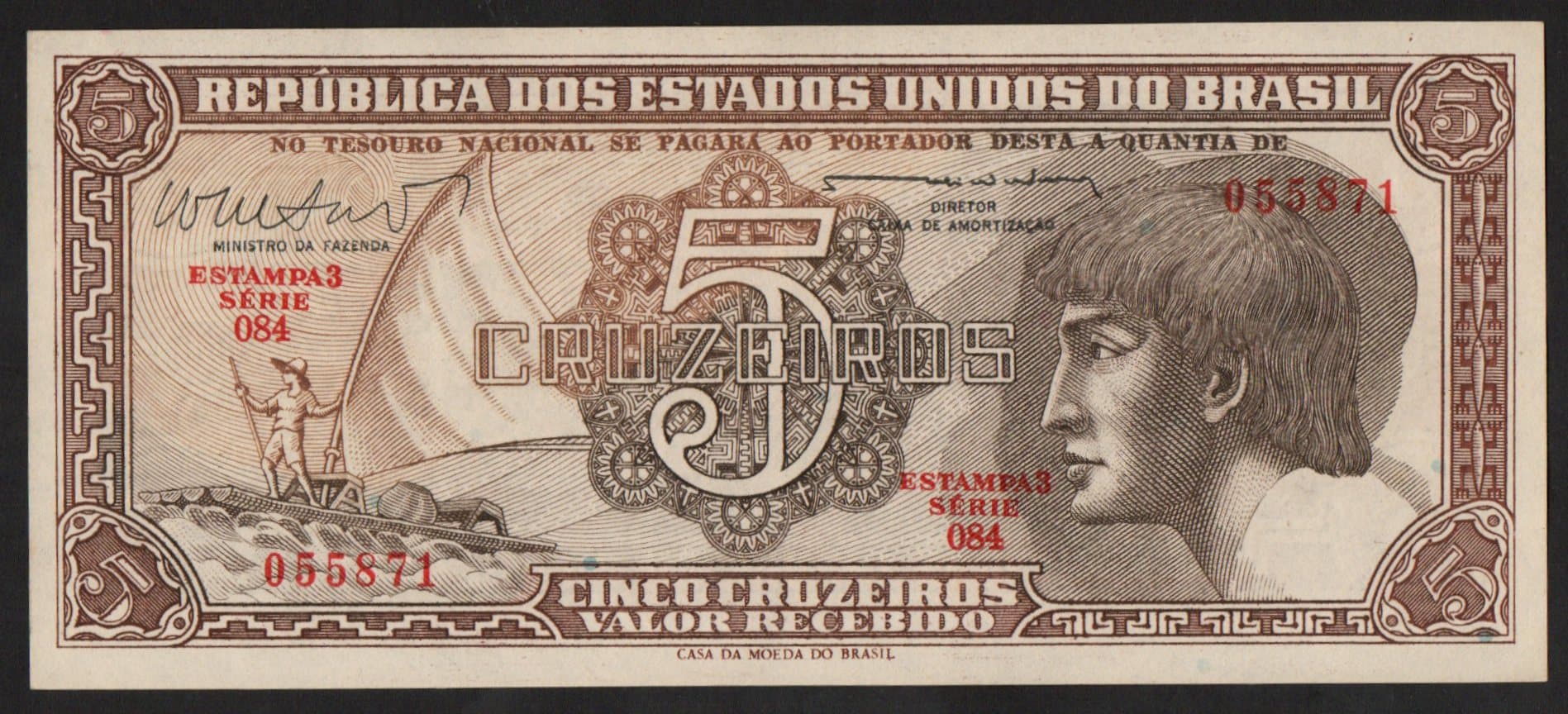 C112 - 5 CRUZEIROS - 1962