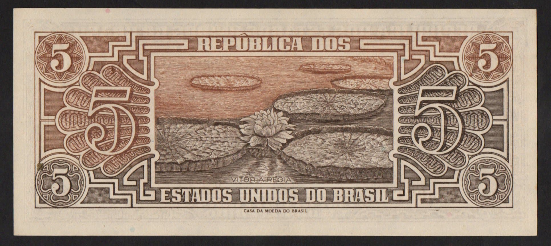 C112 - 5 CRUZEIROS - 1962 - Imagem 2