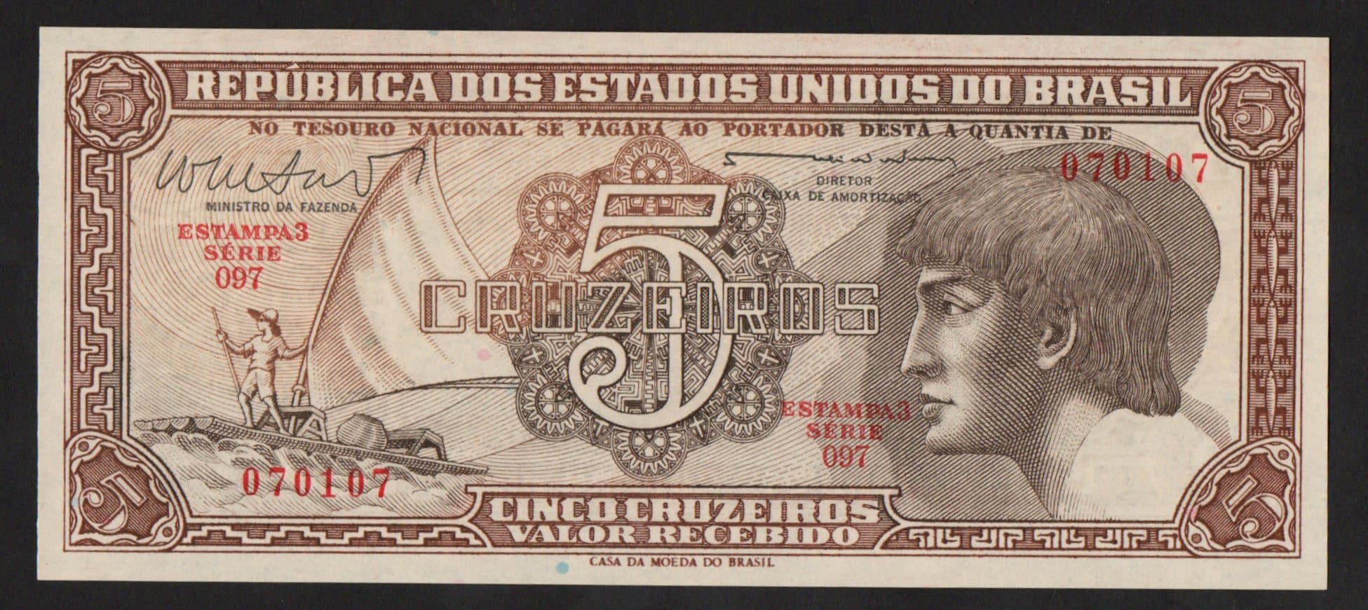 C112 - 5 CRUZEIROS - 1962