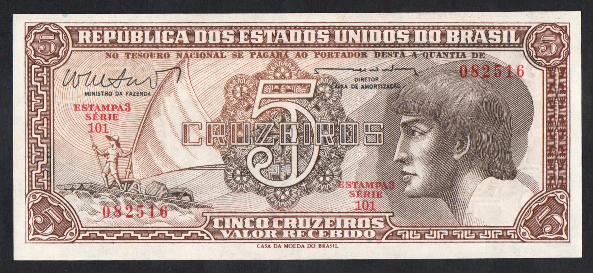 C112 - 5 CRUZEIROS - 1962