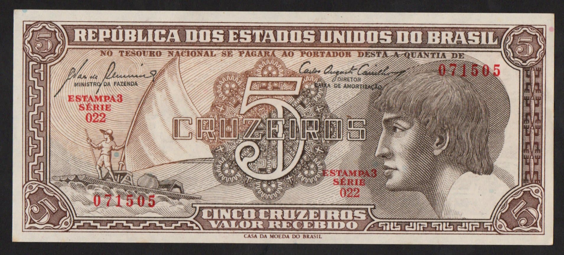 C111 - 5 CRUZEIROS - 1961
