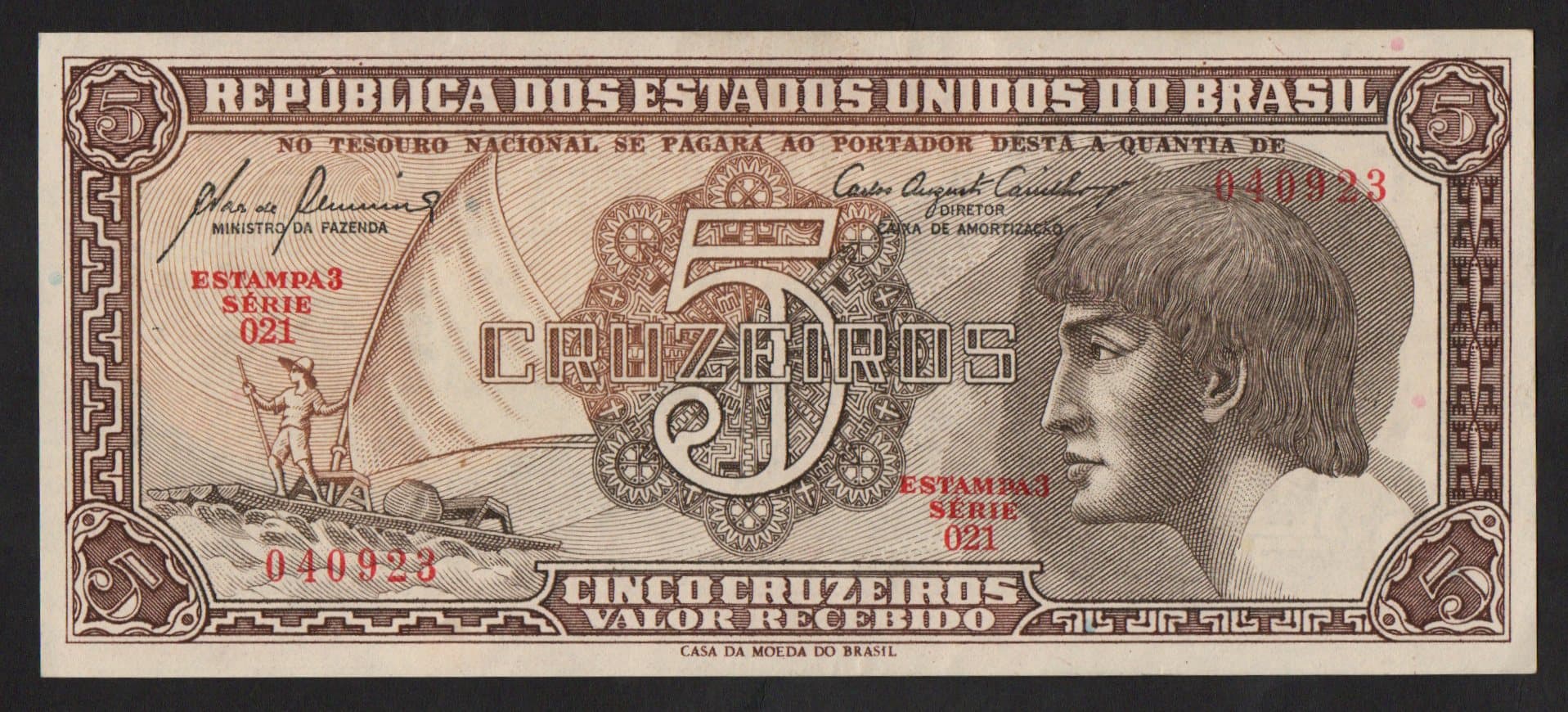C111 - 5 CRUZEIROS - 1961