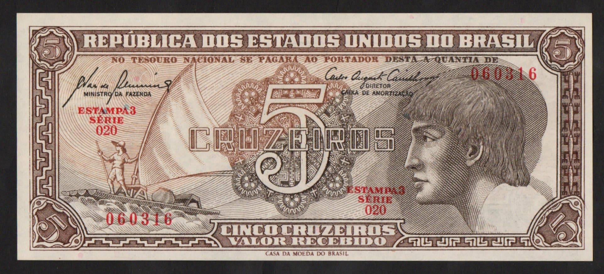 C111 - 5 CRUZEIROS - 1961