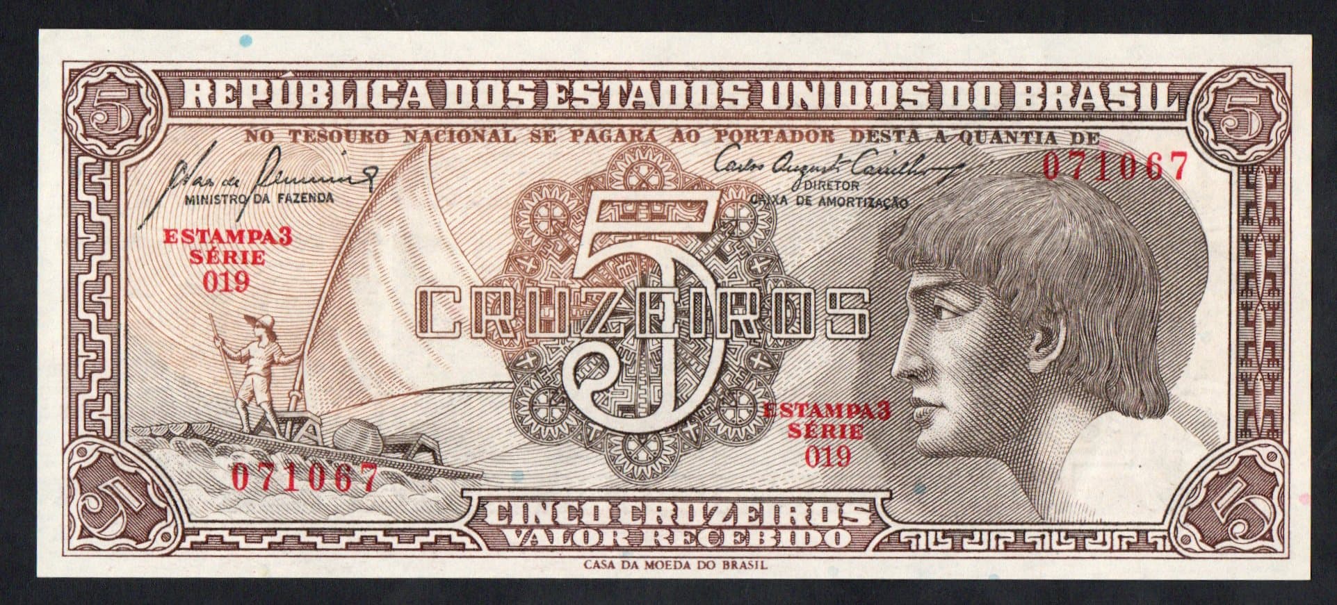 C111 - 5 CRUZEIROS - 1961