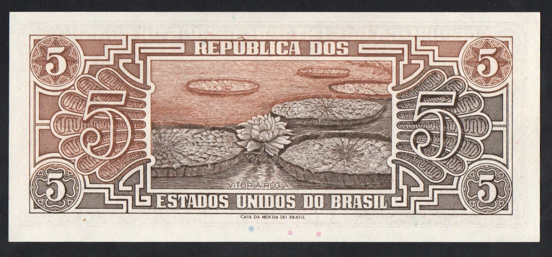 C112 - 5 CRUZEIROS - 1962 - Imagem 2