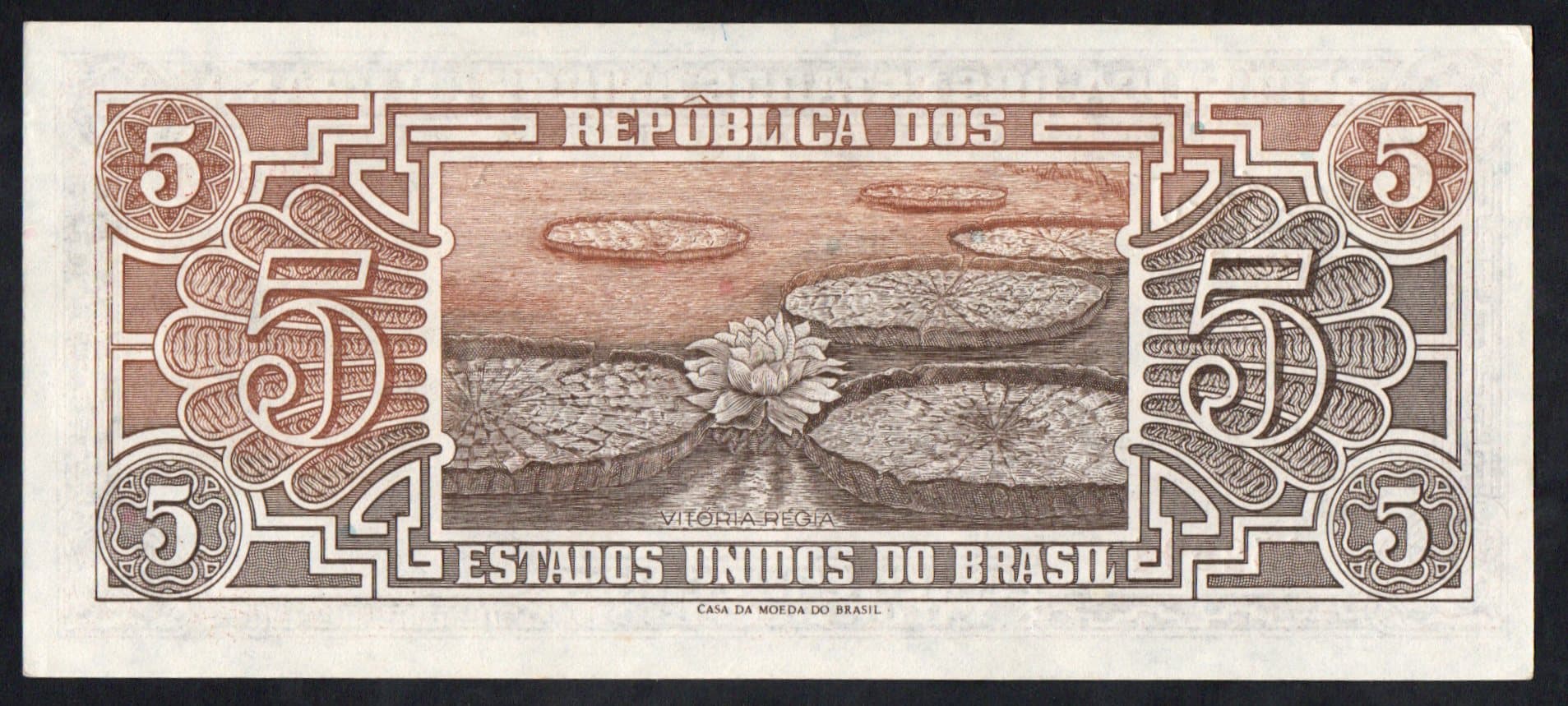 C112 - 5 CRUZEIROS - 1962 - Imagem 2