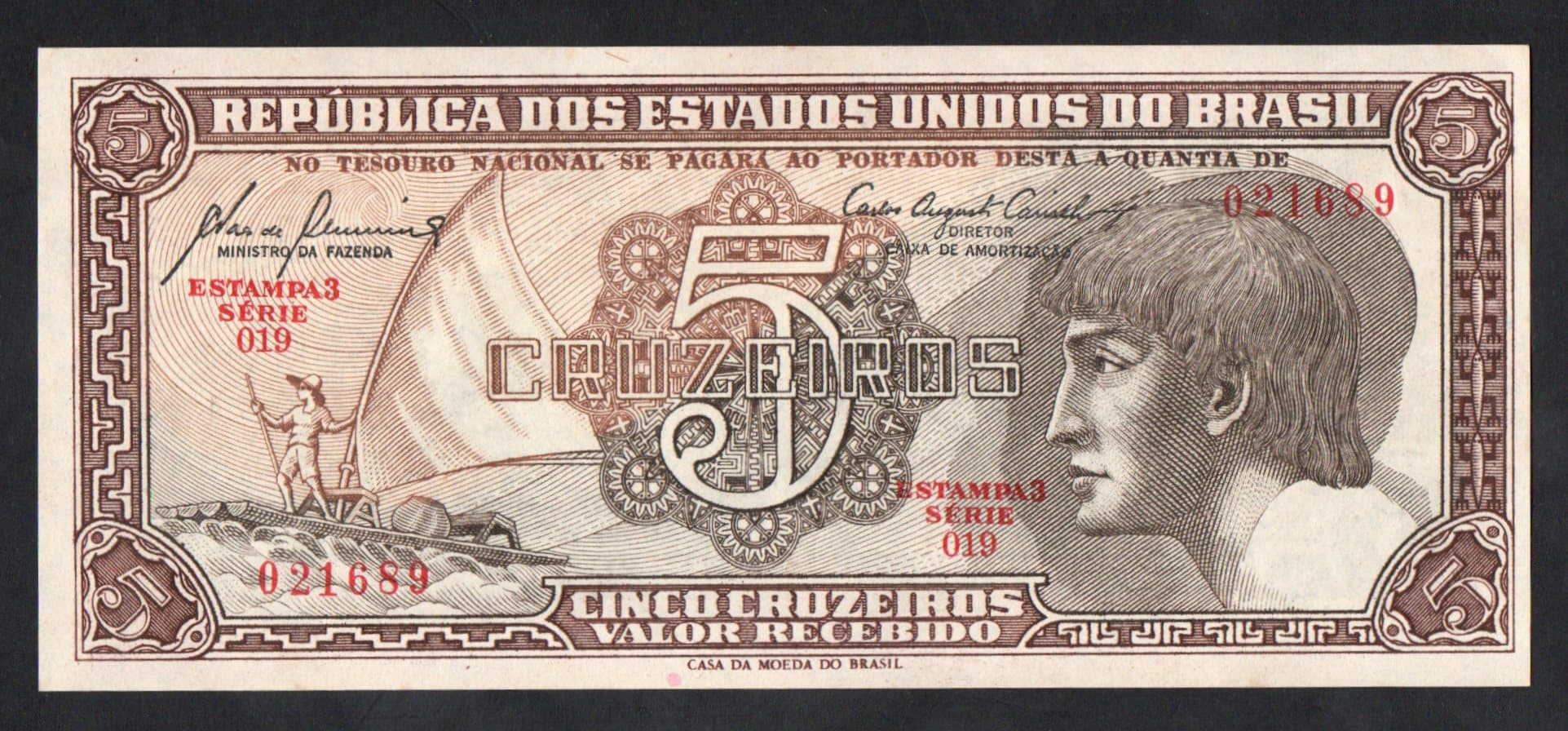 C111 - 5 CRUZEIROS - 1961